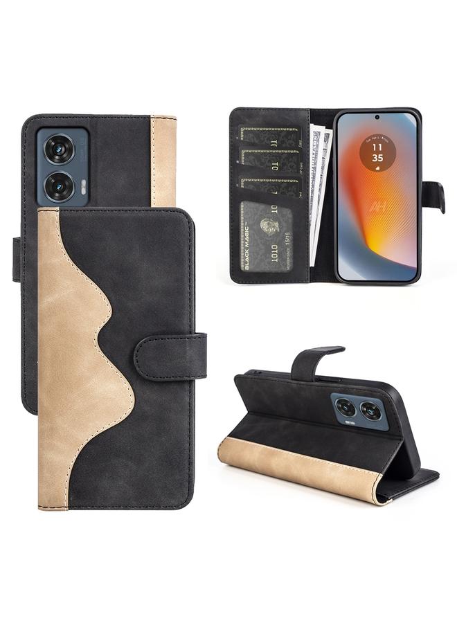 S-TOP Case For Motolora Edge 50 Fusion Stitching Horizontal Flip Leather Phone Case - Image 1