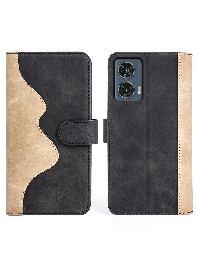 S-TOP Case For Motolora Edge 50 Fusion Stitching Horizontal Flip Leather Phone Case - Image 2
