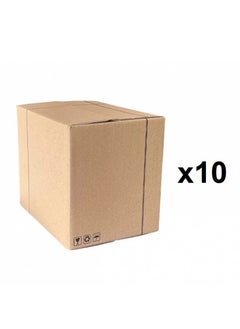 Generic 10 Pieces of Empty Cardboard Boxes 43x31x31cm  - Image 1