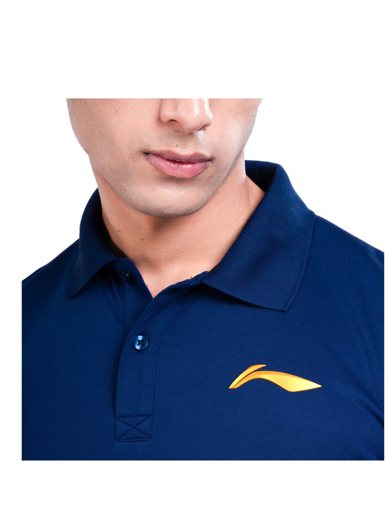 Li-Ning LINING POLO-T-SHIRT- (NAVY) (ATST997-3-XL) - Image 3