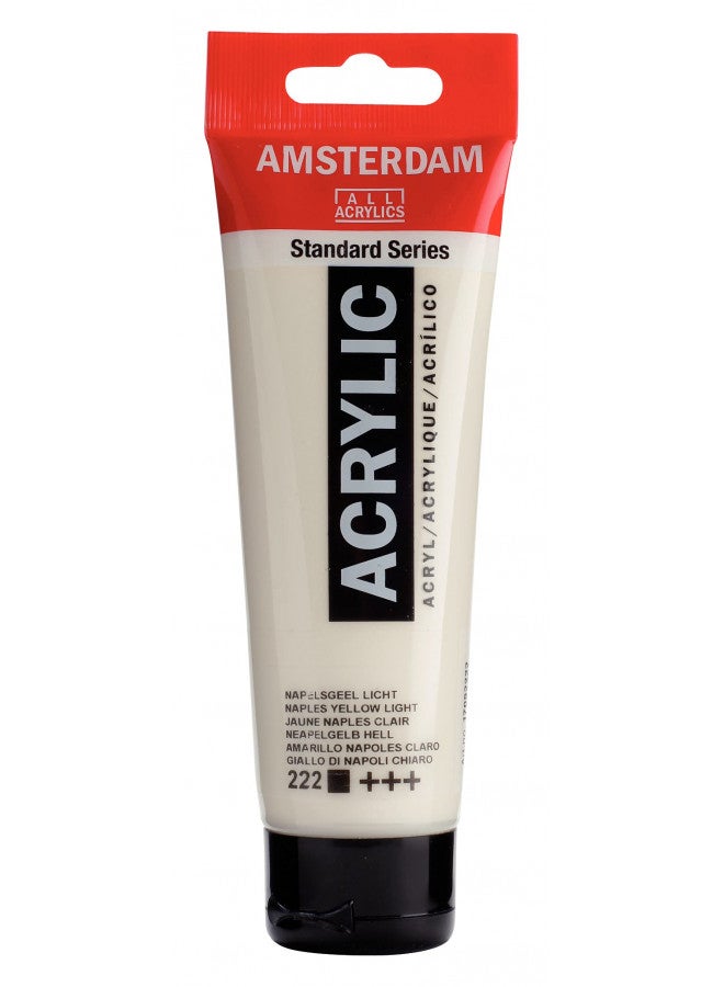 Amsterdam Standard Series Acrylic Tube 120 ml Naples yellow light 222 (17092222) - Image 2