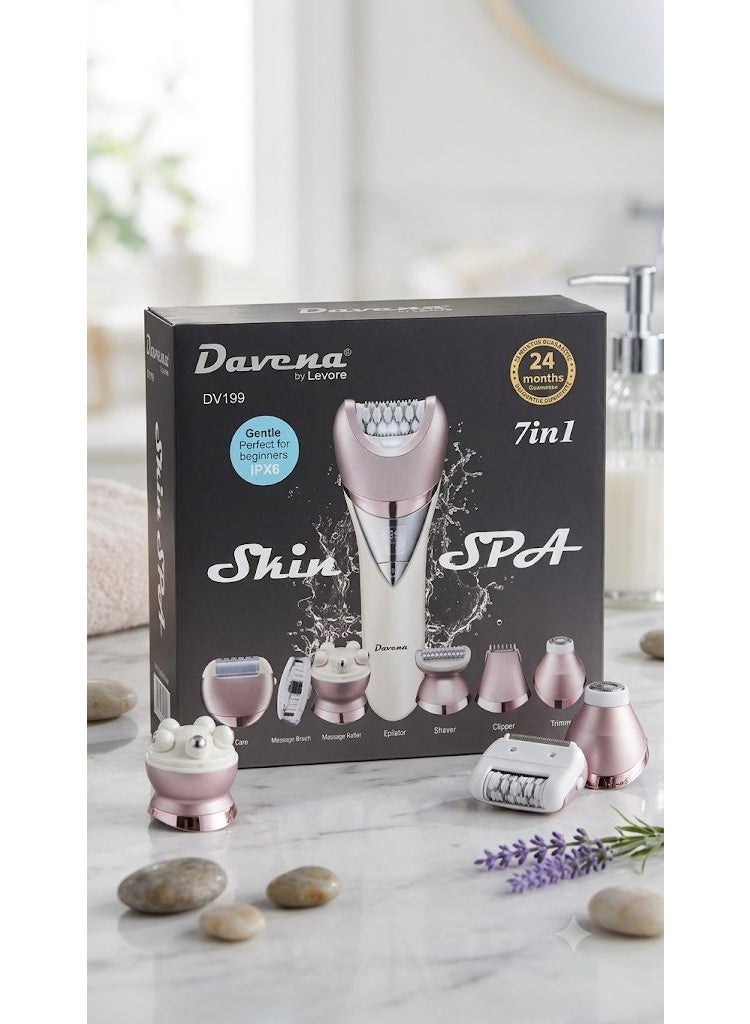 Davena Davina 7-in-1 Women's Shaver and Personal Care Set DV199 - Image 1