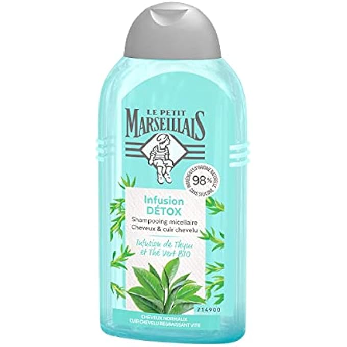 LE PETIT MARSEILLAIS TEA AND THYME MICELLAR SHAMPOO - Image 3