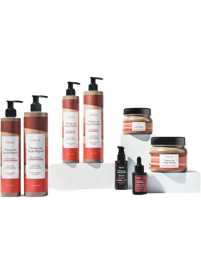 ڤاڨلين قناع الشعر المغربي المرمم بزيت الأرغان | غني بالكولاجين والكيراتين وبروفيتامين B5 | 300 مل - Image 5