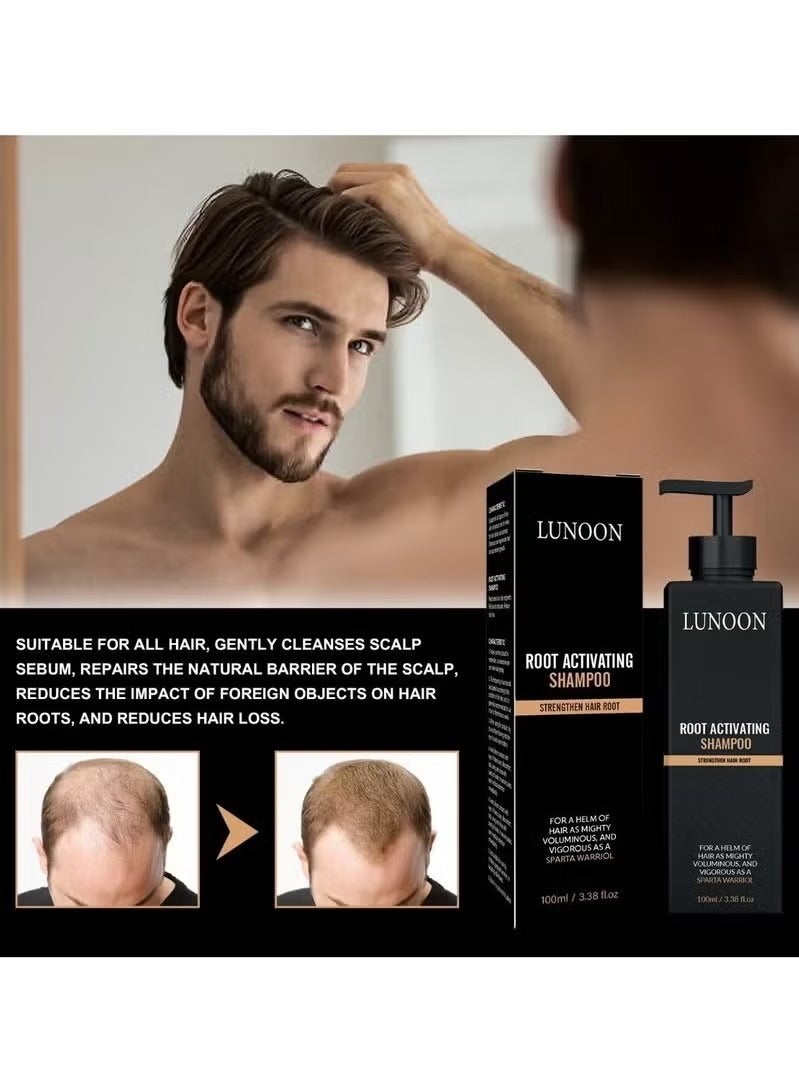 لونون شامبو سبارتان منشط الجذور , شامبو سبارتان للشعر , شامبو كثيف للشعر , شامبو مجدد للشعر للنساء , شامبو مجدد للرجال ( 1 قطعة ) - Image 3