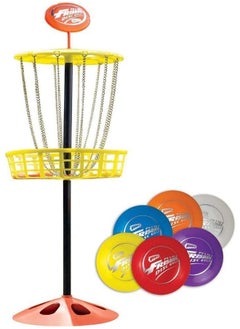 WHAM-O Wham-o Mini Frisbee Golf Set, Colours May Vary, Outdoor Game, Family Fun, New  - Image 1