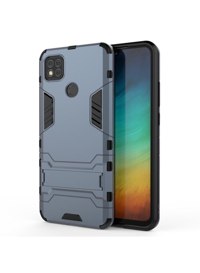 Case For Xiaomi Redmi 9C PC + TPU Shockproof Protective Case with Holder
