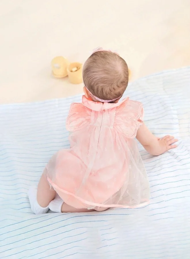 Dave & Bella Little Butterfly Baby Girl Romper Dress