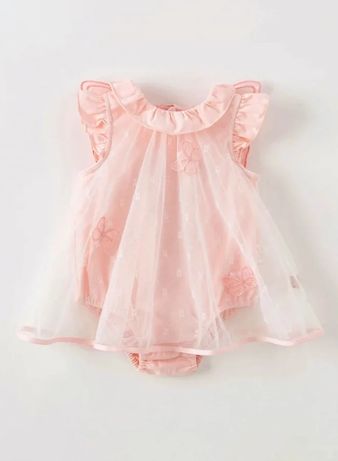 Dave & Bella Little Butterfly Baby Girl Romper Dress