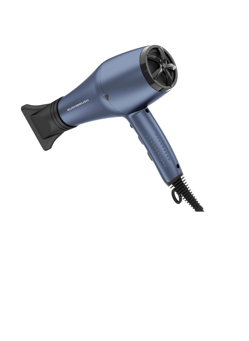 RB-D3k Dryer Navy 3000W AC Motor Ionic & Cool Shot Technology, Includes Diffuser and Concentrator D3 k Navy