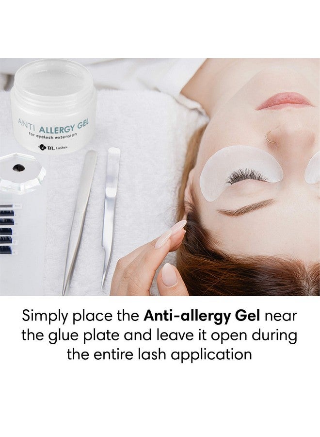 bl BL Bl Anti-Allergy Gel For Sensitive Eyes | Absorb Fumes & Odor From Lash Adhesive | Prevents Lash Glue Allergy Like Runny Nose, Itchiness, Headache | Essential Lash Extension Supplies & Tools - Image 4
