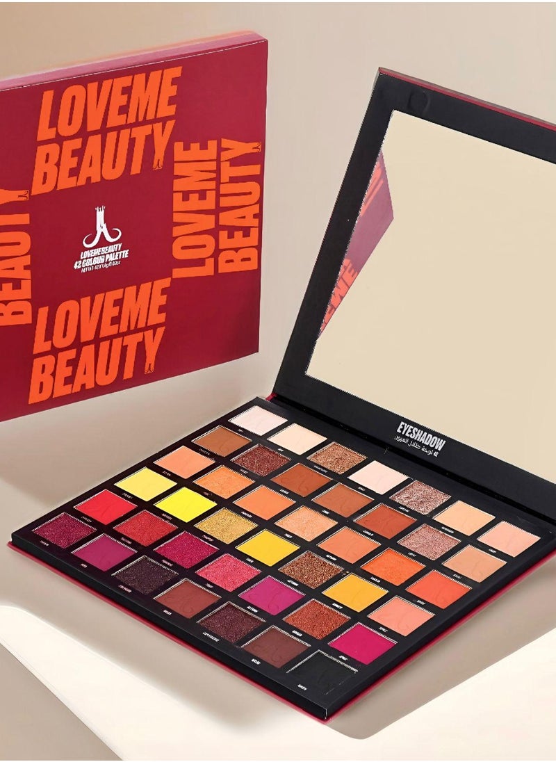 LOVEME BEAUTY 42 COLOR  EYESHADOW PALETTE  - Image 2