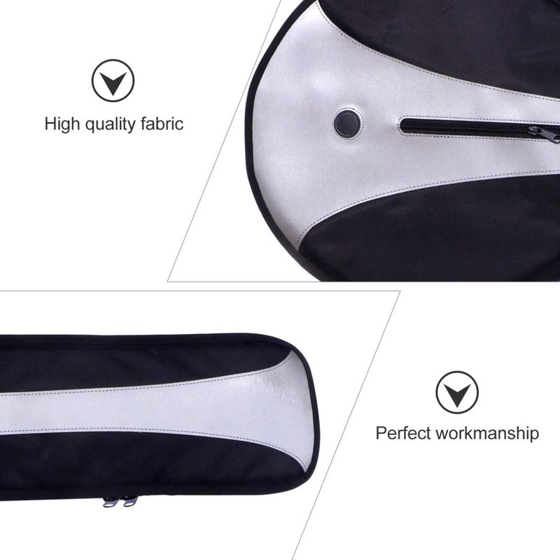 comfrt Banjo Bag Open Back Banjo Gig Bag Banjo Pouch Portable Musical Instrument Bag for Outside Travel Home(Black) - Image 5