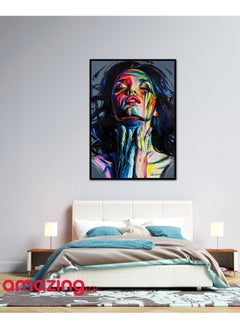 amazing.EGP Unframed Decorative Wall girl print - canvas painting (35 x 56 cm)  - Image 3
