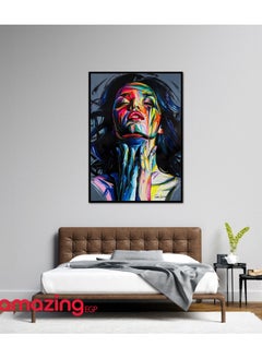 amazing.EGP Unframed Decorative Wall girl print - canvas painting (35 x 56 cm)  - Image 4