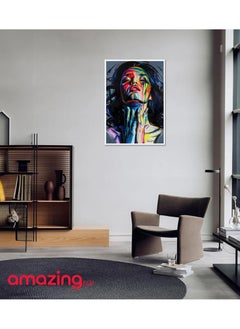 amazing.EGP Unframed Decorative Wall girl print - canvas painting (35 x 56 cm)  - Image 5