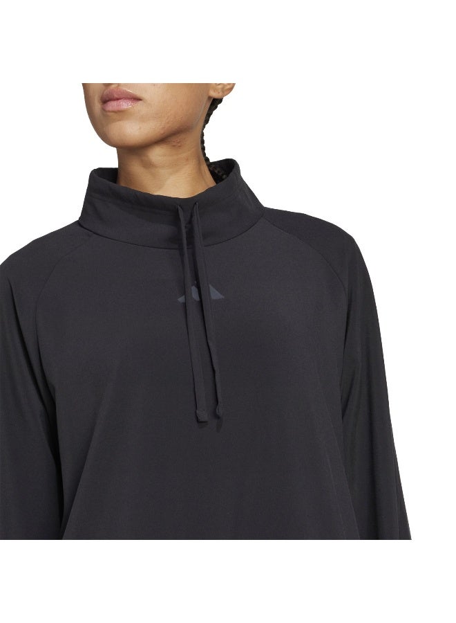 Adidas Trn Cover Up Black Training Fullcover For Women XS - Image 5