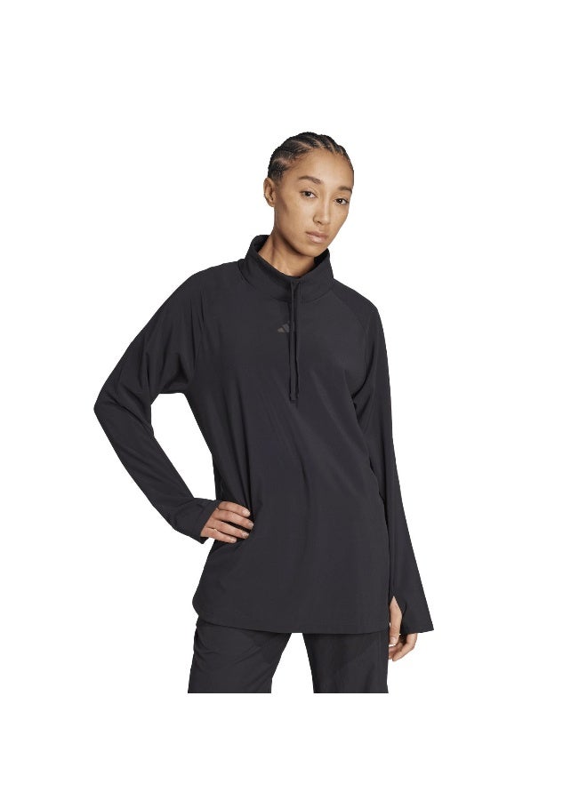 Adidas Trn Cover Up Black Training Fullcover For Women XS - Image 2
