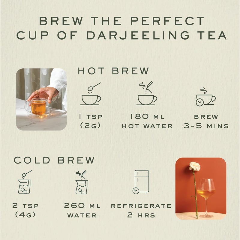 Makaibari Himalayan Spring First Flush Black Tea - USDA Organic Certified Loose Leaf - 100g - Image 5