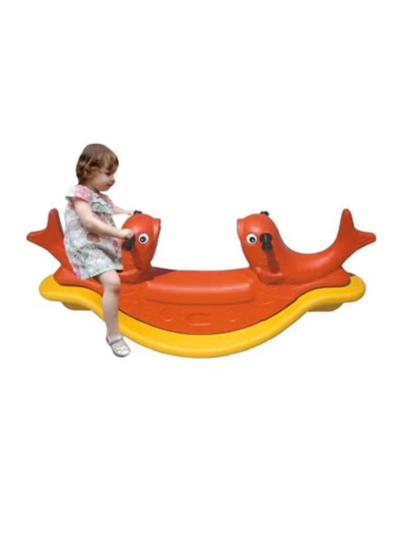 Double Seat Fish Rocking Horse  - Image 1