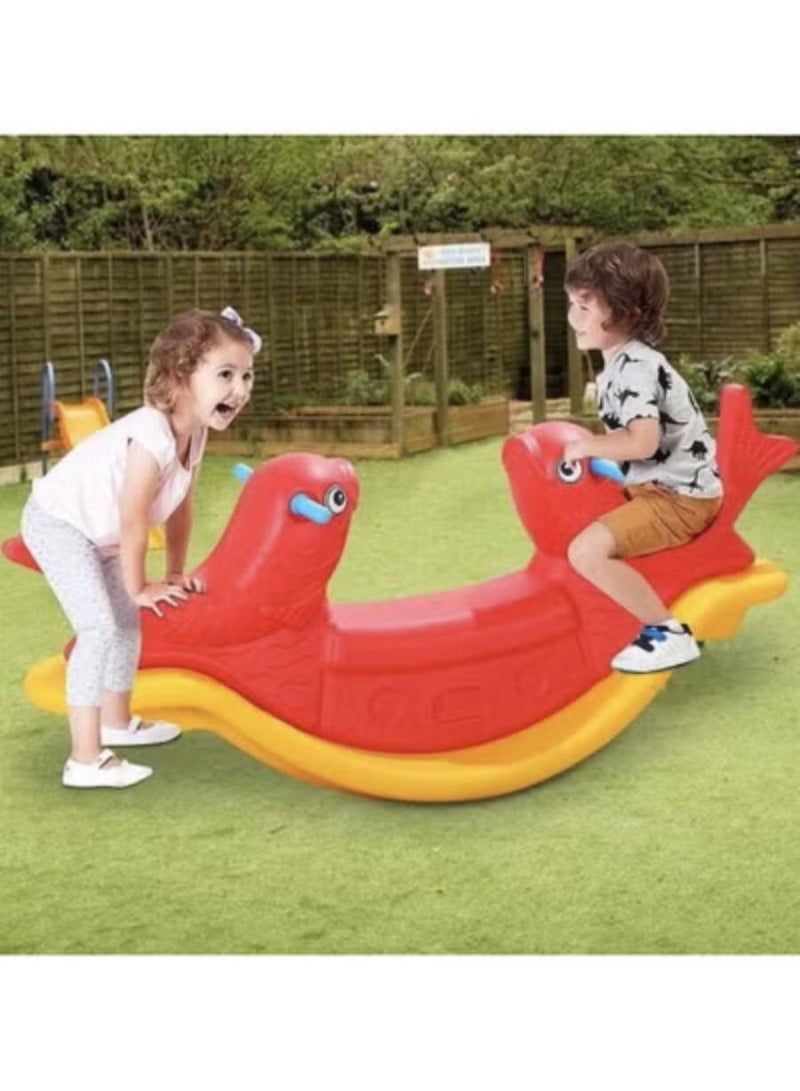 Double Seat Fish Rocking Horse  - Image 3