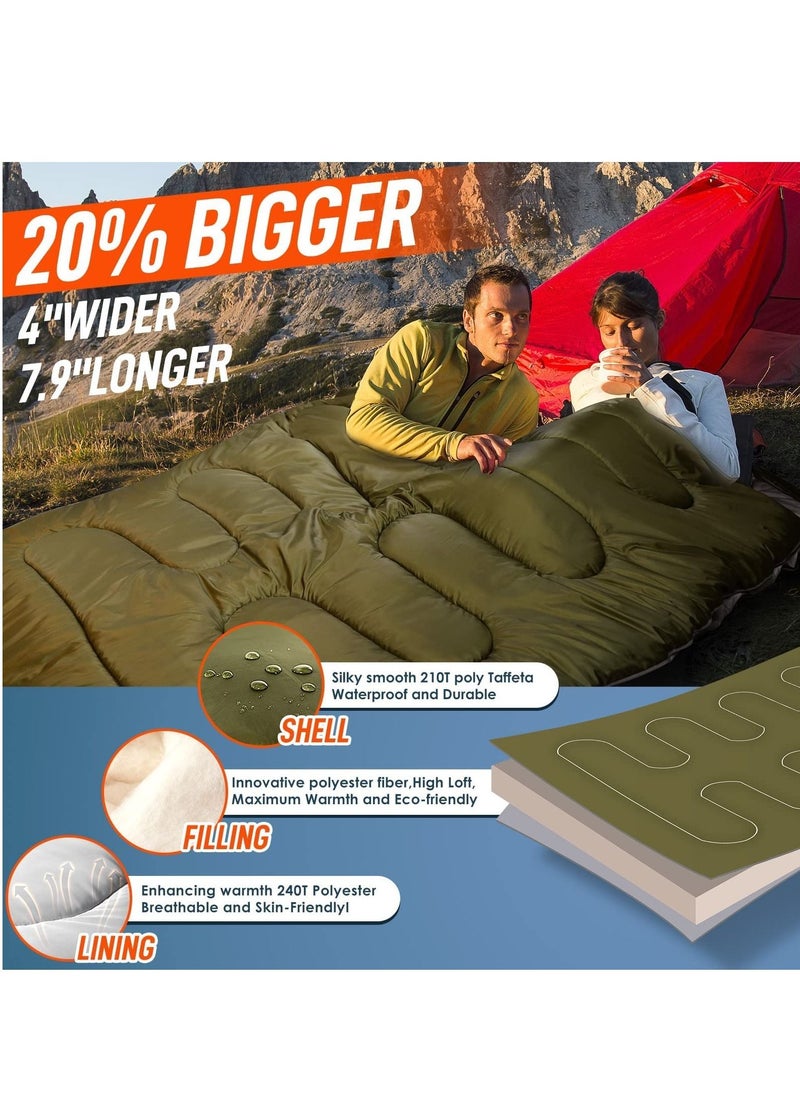 Sleeping Bag - Lightweight and Waterproof Camping Sleeping Bag for Adults and Kids with Compression Sack, Backpacking Sleeping Bag for Outdoor Camping, Hiking and Traveling - pzsku/ZED425B313B233E0404EEZ/45/_/1687764807/691a829c-194e-4fd8-a79d-99b514bd531a