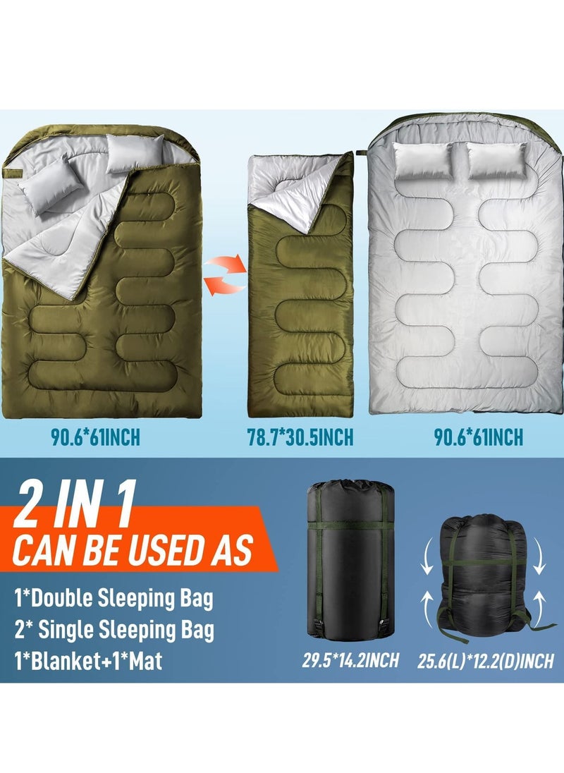 Sleeping Bag - Lightweight and Waterproof Camping Sleeping Bag for Adults and Kids with Compression Sack, Backpacking Sleeping Bag for Outdoor Camping, Hiking and Traveling - pzsku/ZED425B313B233E0404EEZ/45/_/1687764809/057833e9-9147-4ed3-981f-68c00b09924c