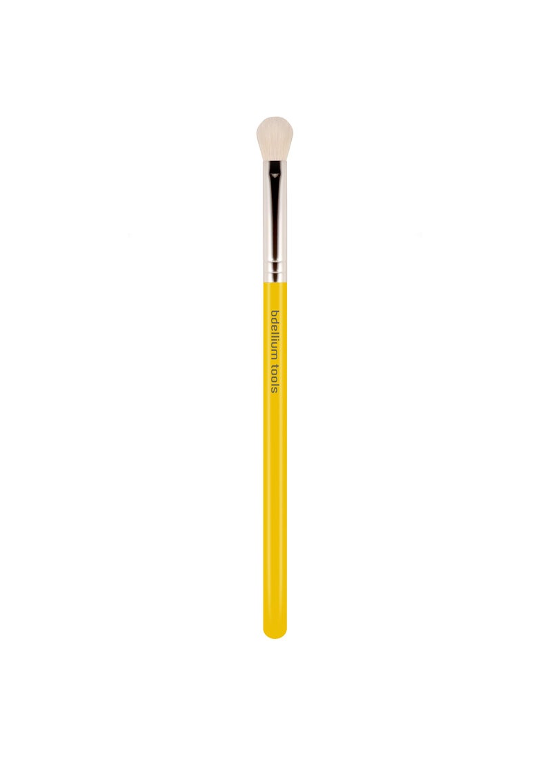 Bdellium Tools Bdellium Tools Professional Makeup Brush - Studio Series 776 Blending - With Soft Natural Fibers, For Shading and Blending (Yellow, 1pc) 
