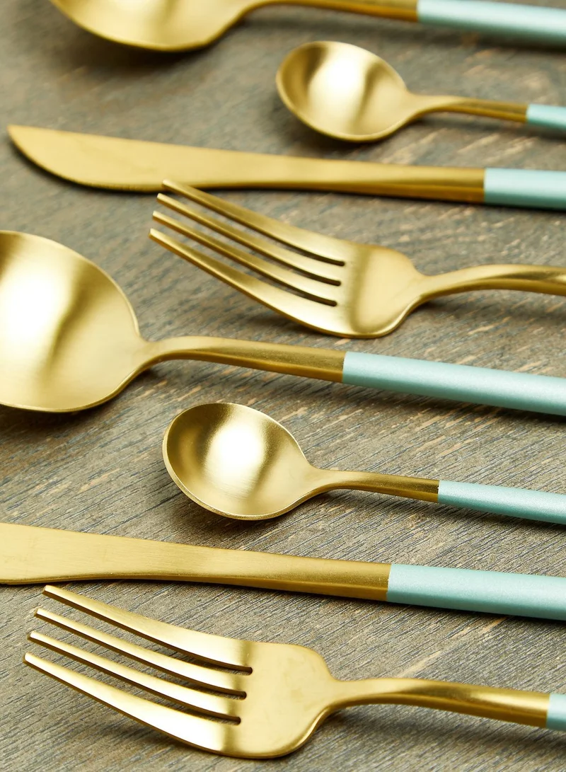Noire Edit 16Pc Cutlery Set
