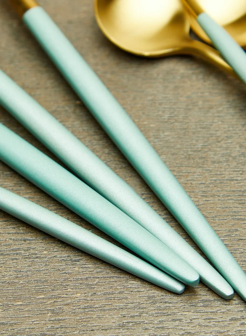 Noire Edit 16Pc Cutlery Set