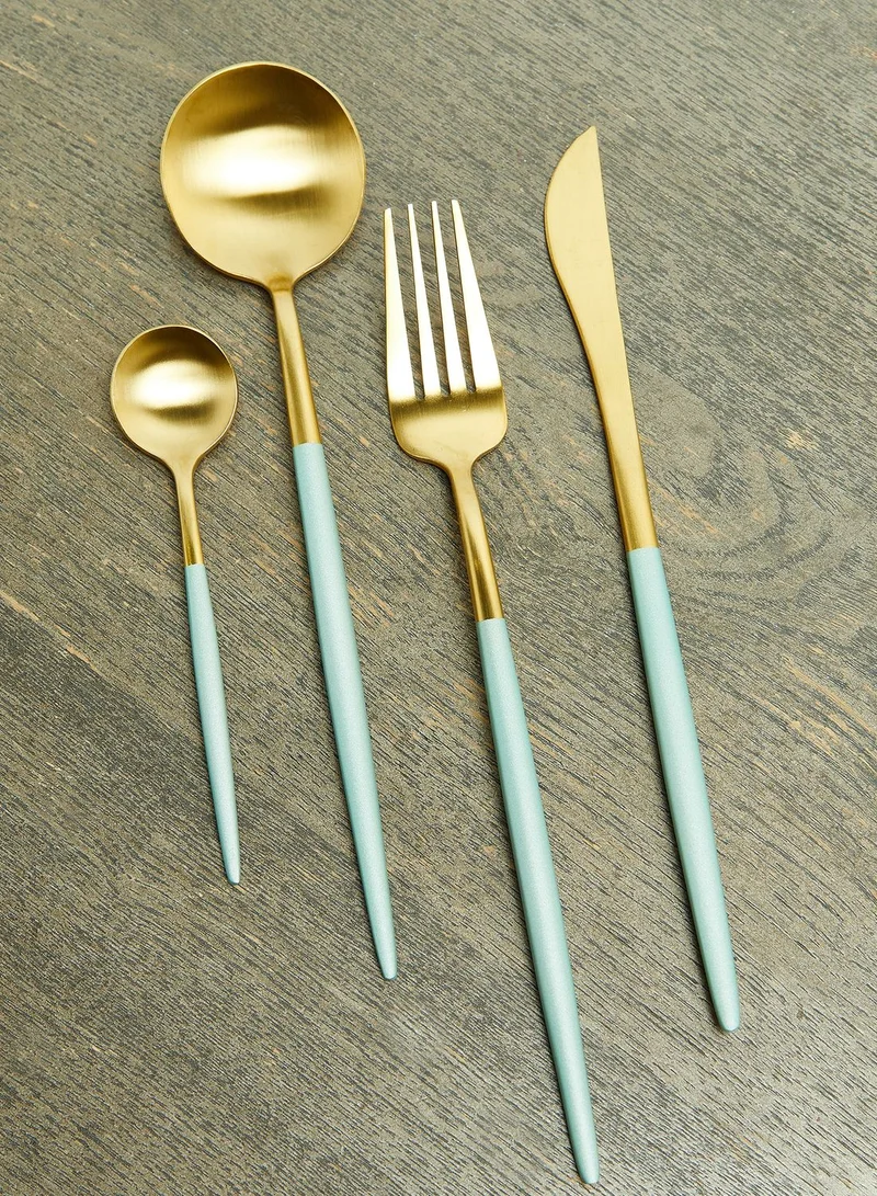 Noire Edit 16Pc Cutlery Set