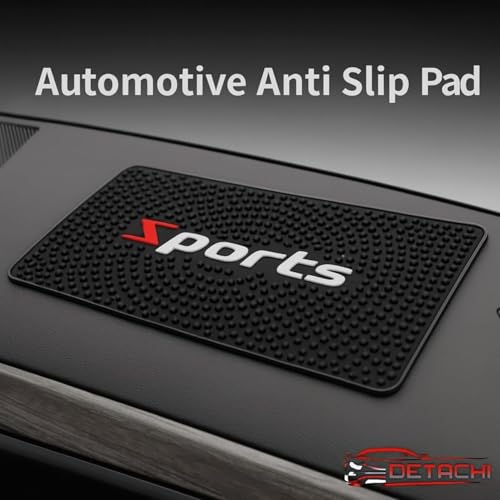 SARTE Car Dashboard Mat, Antiskid Big Size Bubble Design, Silicone Anti-Slip Rubber Pad, Universal Non Slip Car Dashboard Sticky Adhesive Mat for Phones Sunglasses Keys - Image 2