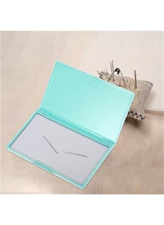 ماركة غير محددة NUOBESTY Magnetic Needle Storage Case, Sewing Needle Case, Sewing Needle Storage Slim Line Magnetic Box, Small Metal Objects Organizer, PVC  - Image 3