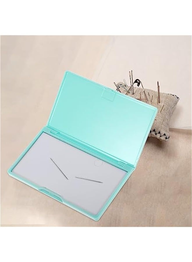 Generic Magnetic Needle Storage Case, Sewing Needle Case, Sewing Needle Storage Slim Line Magnetic Box, Small Metal Objects Organizer, PVC  - Image 3