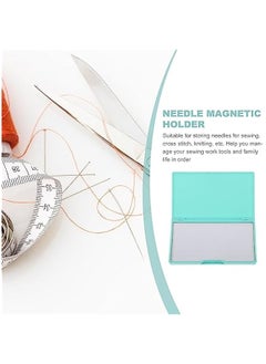 ماركة غير محددة NUOBESTY Magnetic Needle Storage Case, Sewing Needle Case, Sewing Needle Storage Slim Line Magnetic Box, Small Metal Objects Organizer, PVC  - Image 5