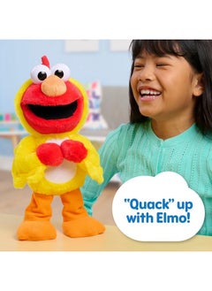 Just Play Sesame Street Chicken Dance Elmo Feature 13 Inch Plush, Interactive Singing And Dancing Plush, Stuffed Animal. Kids Toys For Ages 2 Up  - Image 3
