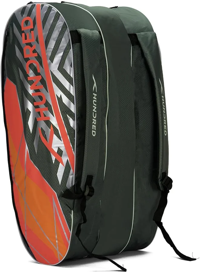 هندرد Ace Kit Bag Double Compartment With Side Pouch (6In1) Kit Bag (Dk Grey)