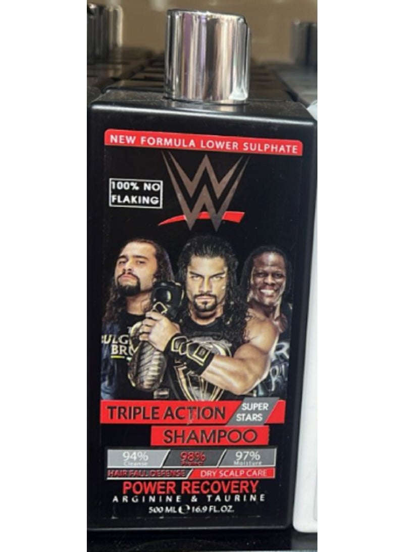 WWE Triple Action Super Stars Core Strength shampoo
