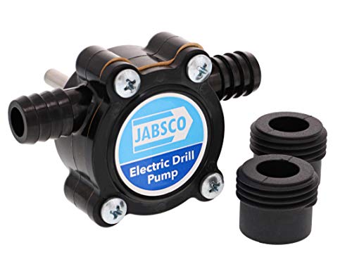 Jabsco 17250-0003, Self Priming Electric Drill Pump , Black - Image 1