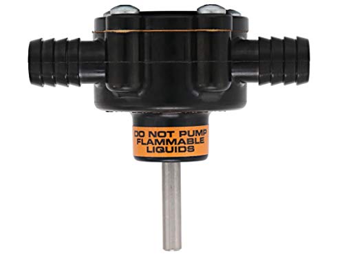 Jabsco 17250-0003, Self Priming Electric Drill Pump , Black - Image 5