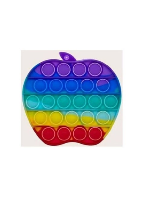Pop It game to relieve boredom and relieve stress in the shape of an apple.