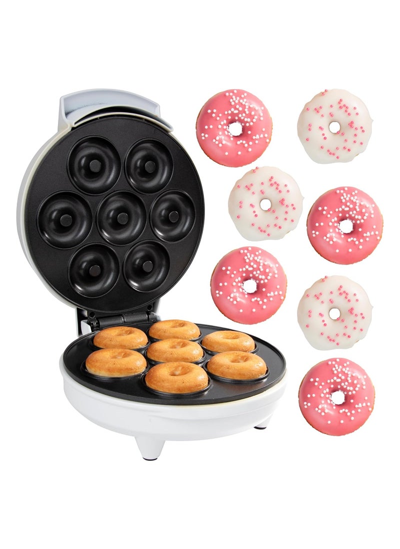 NOVA Mini Donut Maker – Electric Non-Stick Doughnut Machine for Homemade Treats – Makes 7 Small Donuts in Minutes – Fun & Easy Baking for Kids & Adults – Perfect for Breakfast, Parties & Holiday Gifts"  - Image 1