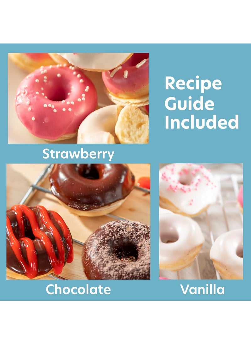 NOVA Mini Donut Maker – Electric Non-Stick Doughnut Machine for Homemade Treats – Makes 7 Small Donuts in Minutes – Fun & Easy Baking for Kids & Adults – Perfect for Breakfast, Parties & Holiday Gifts"  - Image 5