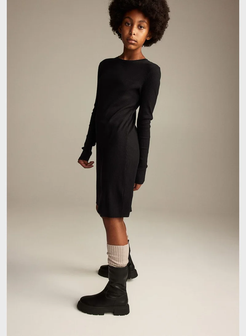 H&M Ribbed Knit Dress