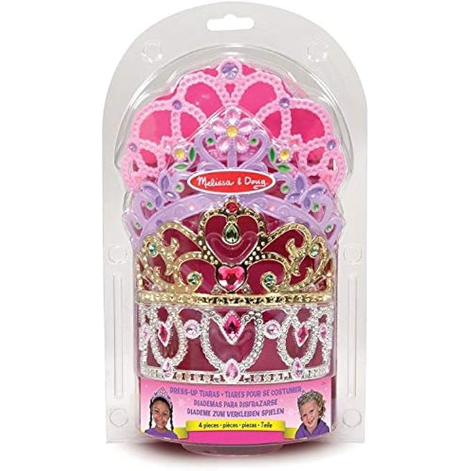 Melissa & Doug DRESS UP TIARAS ROLE PLAY COLLECTION - Image 1