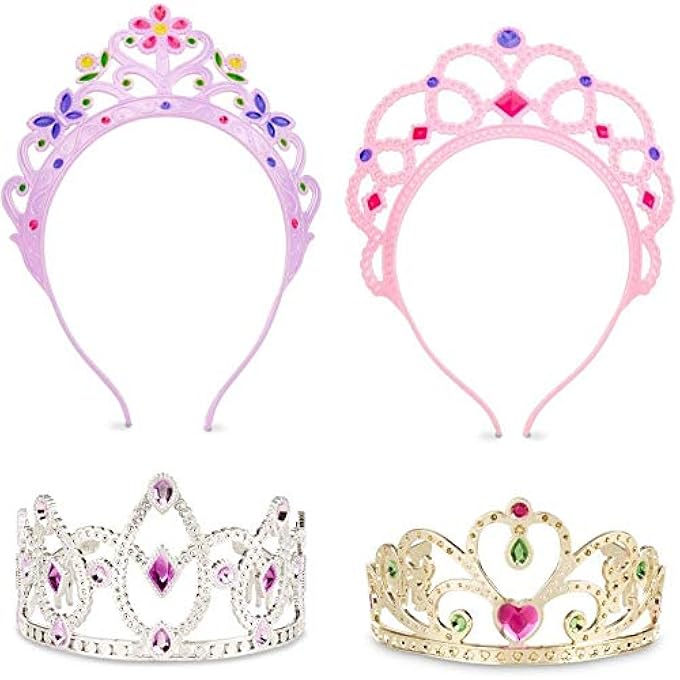 Melissa & Doug DRESS UP TIARAS ROLE PLAY COLLECTION - Image 2