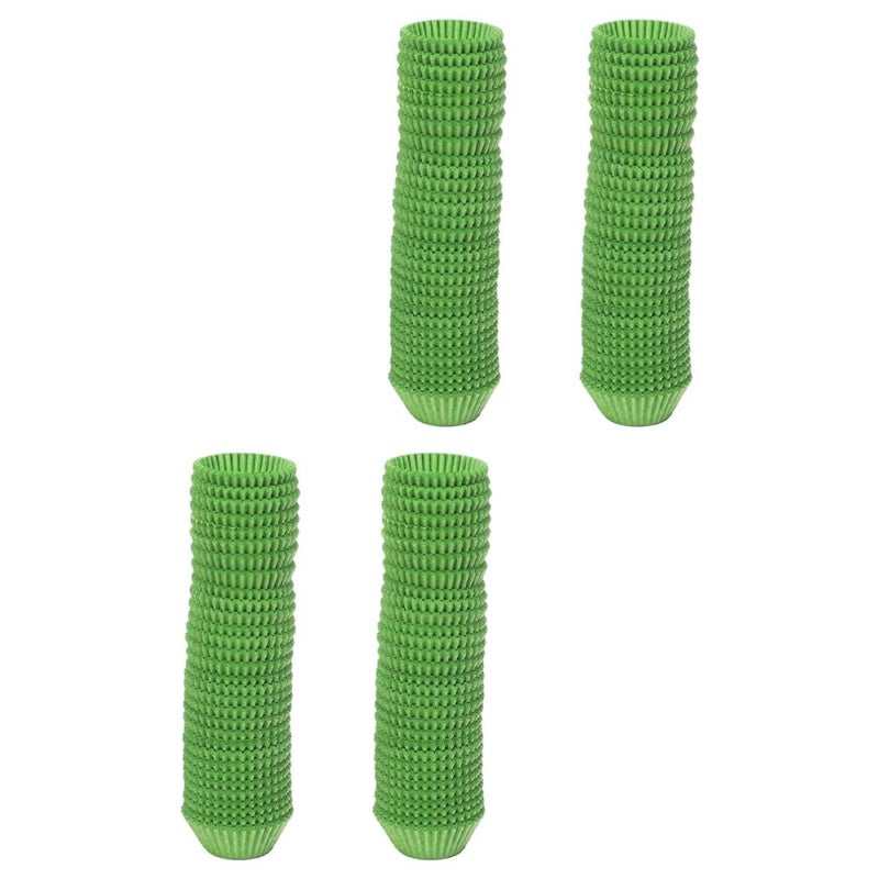 Green Greaseproof Baking Cups 2000pcs Heat Resistant Oil Resistant Muffin Liners for Party - Image 2