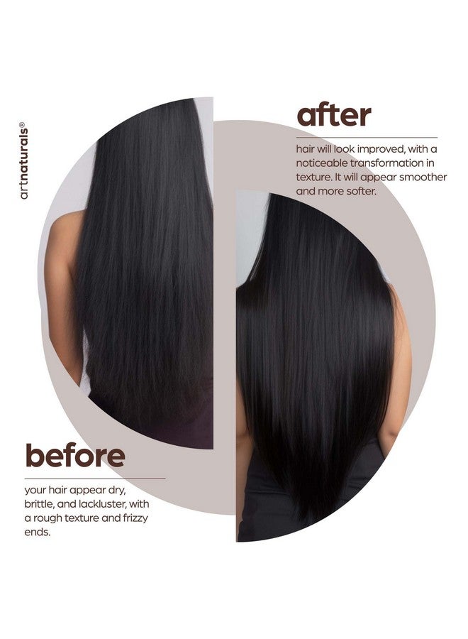 artnaturals Argan Oil Shampoo and Conditioner Set - Sulfate-Free Formula with Nourishing Moroccan Oil and Keratin -for All Hair, Curly or Straight - Hydrate Repair Defy Frizz for Salon-like Results!16 Fl Oz 2 PK - Image 5