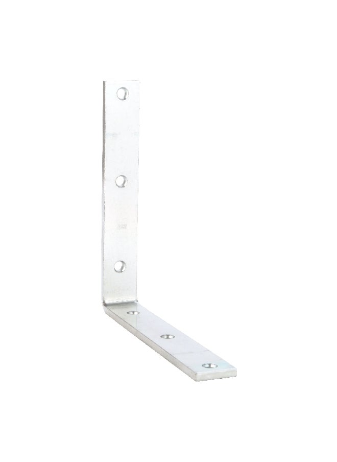 ACE Zinc Plated Durable Inside L Corner Brace Silver 8 x 1-1/4 Inch 5290770 