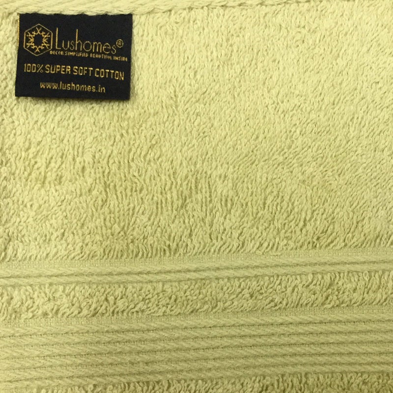 Lushomes مجموعة مناشف يد لوشومز شادو الأخضر فائقة النعومة والريشة (الحجم: 16 × 24 بوصة، عبوة من 12، 450 جرام لكل متر مربع) - Image 5